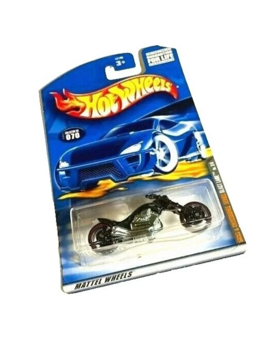 Vintage Die Cast Hot Wheels 2001 Skull Crossbone 070 Series Blast Lane No 2/4